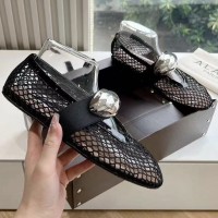 Балетки Alaïa Jewel с сеткой PREMIUM качества