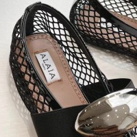 Балетки Alaïa Jewel с сеткой PREMIUM качества