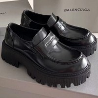 Кожаные лоферы Balenciaga Tractor PREMIUM качества