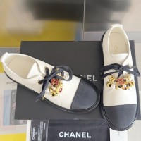 Лоферы Chanel с декором PREMIUM качества