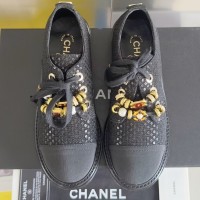 Лоферы Chanel с декором PREMIUM качества