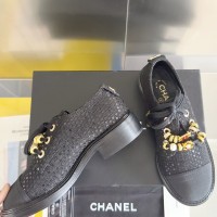 Лоферы Chanel с декором PREMIUM качества