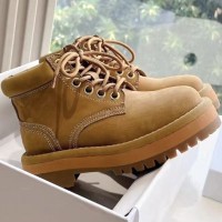 Замшевые ботинки Celine со шнуровкой PREMIUM качества