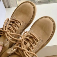 Замшевые ботинки Celine со шнуровкой PREMIUM качества