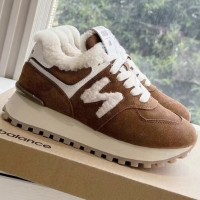 Зимние кроссовки New Balance 574 x Miu Miu PREMIUM качества