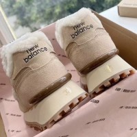 Зимние кроссовки New Balance 574 x Miu Miu PREMIUM качества