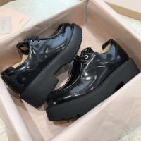 Кожаные ботинки Miu Miu PREMIUM качества