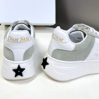 Замшевые сникеры Dior Star с логотипом