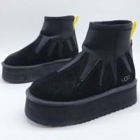 Зимние угги UGG со стеганым узором