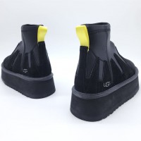 Зимние угги UGG со стеганым узором
