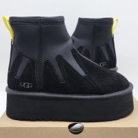 Зимние угги UGG со стеганым узором
