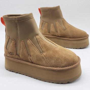 Зимние угги UGG со стеганым узором