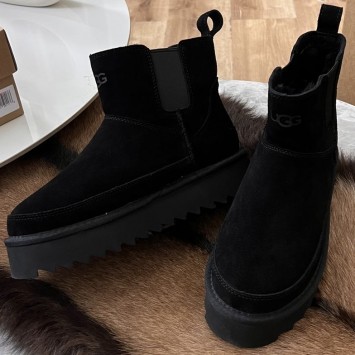 Зимние челси UGG с эластичными вставками