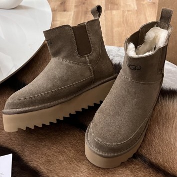 Зимние челси UGG с эластичными вставками