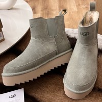 Зимние челси UGG с эластичными вставками