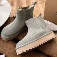 Зимние челси UGG с эластичными вставками