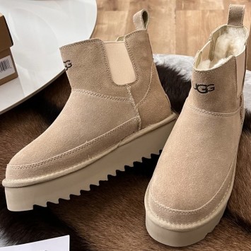 Зимние челси UGG с эластичными вставками