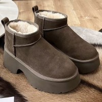 Зимние угги UGG Classic Ultra на платформе