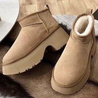 Зимние угги UGG Classic Ultra на платформе