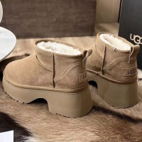 Зимние угги UGG Classic Ultra на платформе