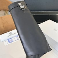Сапоги Givenchy Shark Lock на танкетке PREMIUM качества