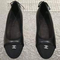 Кожаные балетки Chanel PREMIUM качества