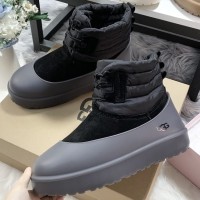 Зимние ботинки UGG Classic Mini Lace-Up со съемными галошами