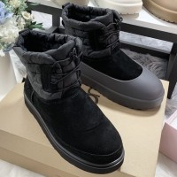 Зимние ботинки UGG Classic Mini Lace-Up со съемными галошами