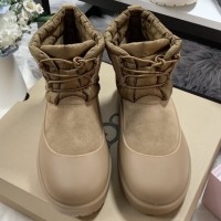 Зимние ботинки UGG Classic Mini Lace-Up со съемными галошами