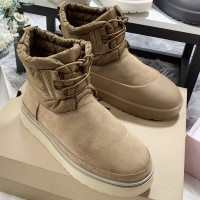 Зимние ботинки UGG Classic Mini Lace-Up со съемными галошами