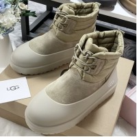 Зимние ботинки UGG Classic Mini Lace-Up со съемными галошами