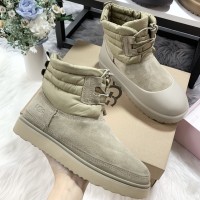 Зимние ботинки UGG Classic Mini Lace-Up со съемными галошами