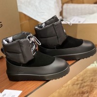 Зимние ботинки UGG Classic Mini Lace-Up со съемными галошами