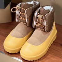 Зимние ботинки UGG Classic Mini Lace-Up со съемными галошами