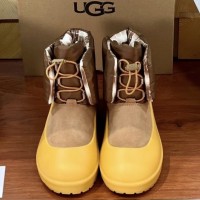 Зимние ботинки UGG Classic Mini Lace-Up со съемными галошами