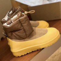 Зимние ботинки UGG Classic Mini Lace-Up со съемными галошами