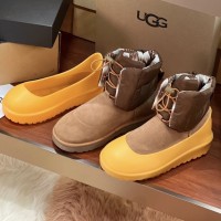 Зимние ботинки UGG Classic Mini Lace-Up со съемными галошами