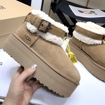 Зимние угги UGG Mini Belted Roller