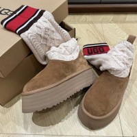 Зимние угги UGG Classic Sweater Letter