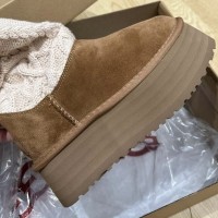 Зимние угги UGG Classic Sweater Letter