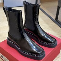 Кожаные челси Valentino Rockstud M-Way Beatle PREMIUM качества