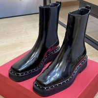 Кожаные челси Valentino Rockstud M-Way Beatle PREMIUM качества