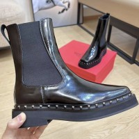 Кожаные челси Valentino Rockstud M-Way Beatle PREMIUM качества