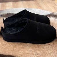 Зимние сабо Balenciaga с логотипом