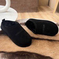 Зимние сабо Balenciaga с логотипом