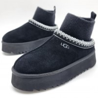 Зимние угги UGG Tazzette с трикотажной вставкой