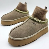 Зимние угги UGG Tazzette с трикотажной вставкой