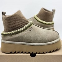 Зимние угги UGG Tazzette с трикотажной вставкой