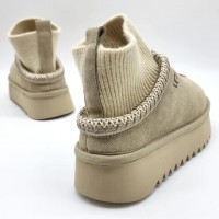 Зимние угги UGG Tazzette с трикотажной вставкой