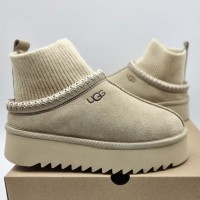 Зимние угги UGG Tazzette с трикотажной вставкой